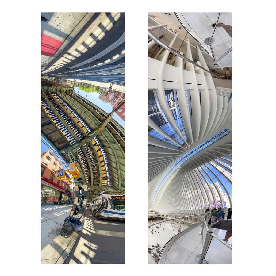 270° Phases: Upstream/Downstream<br>the Occulus and Broadway Elevated, Brooklyn - 2022