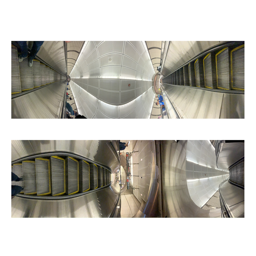 270° Phases: Upstream/Downstream<br>Hudson Yards MTA, NYC - 2023